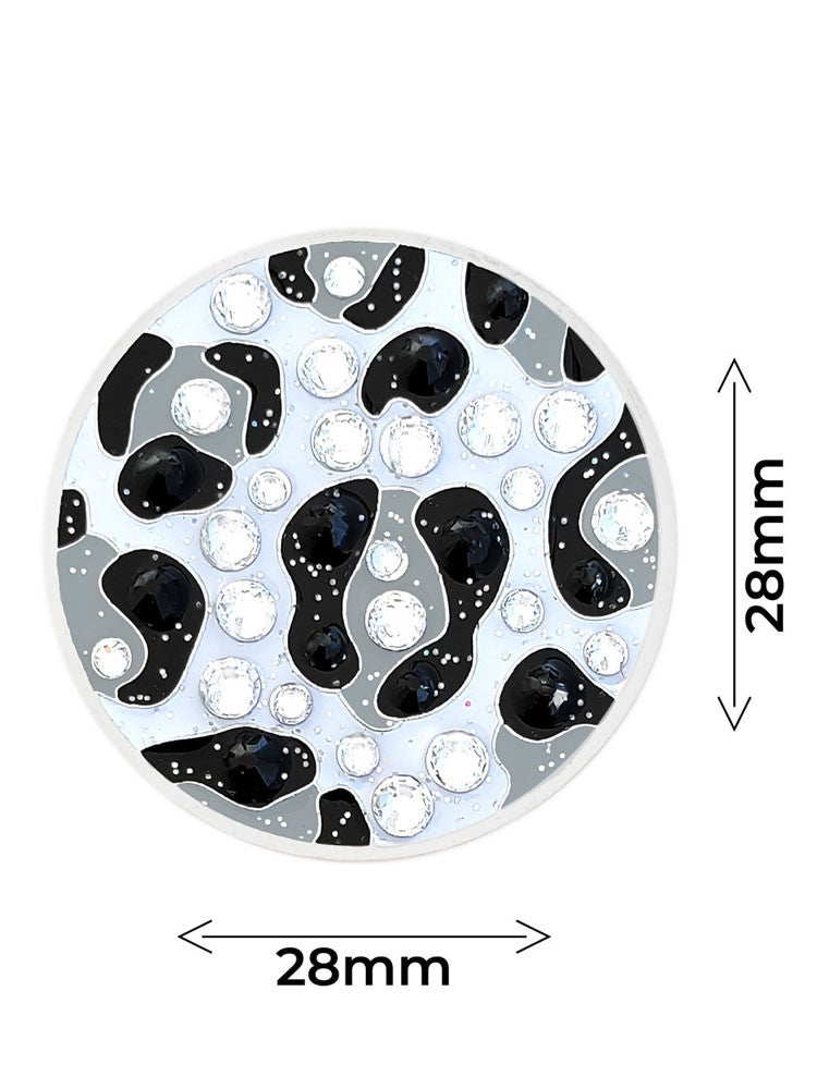 Navika Crystal Snow Leopard Ball Marker