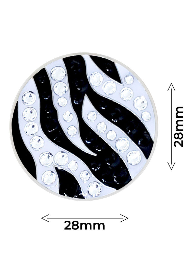 Navika Crystal Zebra Ball Marker