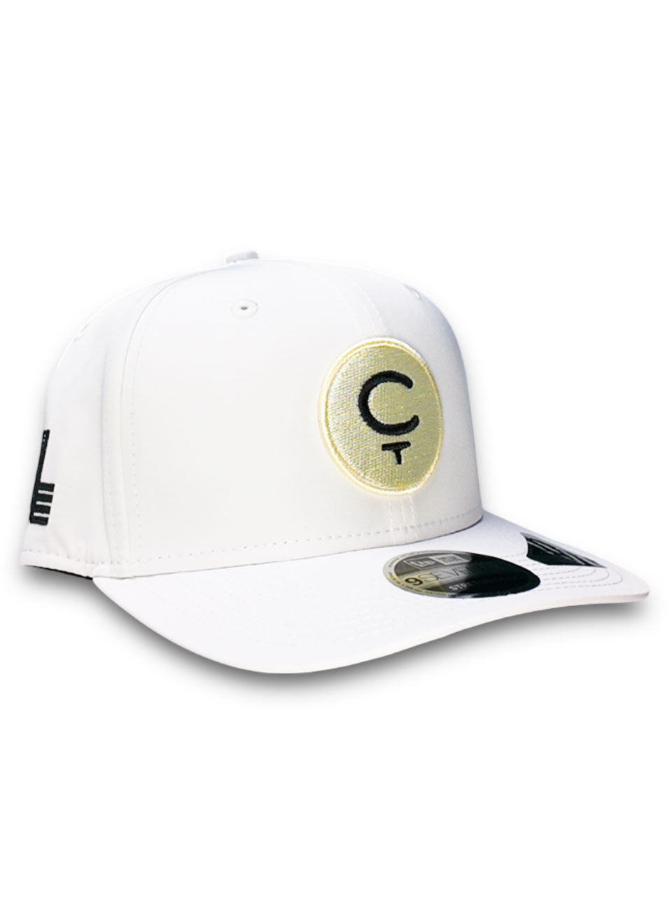New Era LIV Golf Cleeks GC 9Seventy Stretch Snapback Cap - White