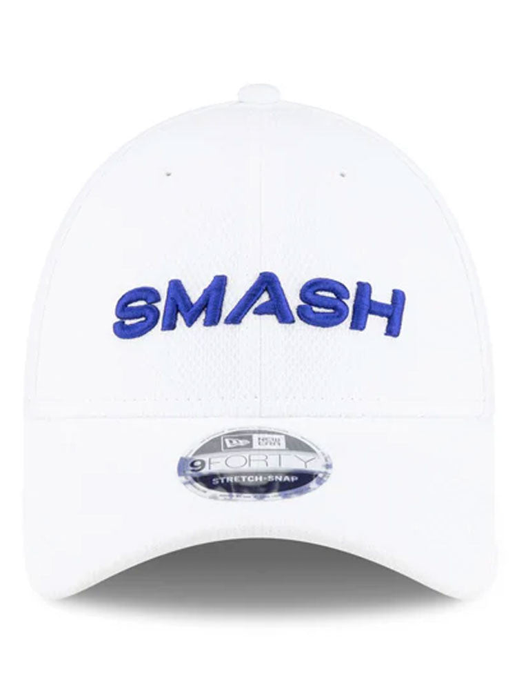New Era LIV Golf Smash 9Forty Stretch Snapback Cap - White