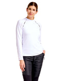 Nivo Womens Dollie Mock - White