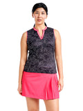 Nivo Womens Vivian Sleeveless Mock - Black