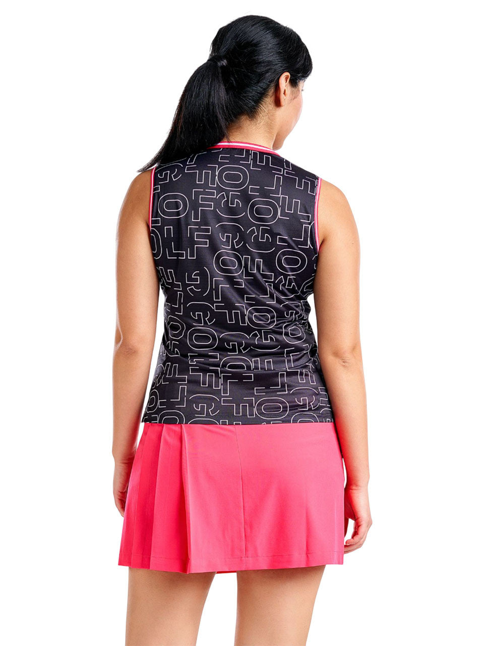 Nivo Womens Vivian Sleeveless Mock - Black
