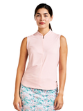 Nivo Womens Fergie Sleeveless Mock - Crystal Rose