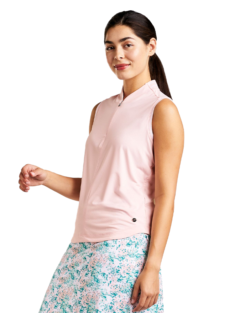 Nivo Womens Fergie Sleeveless Mock - Crystal Rose