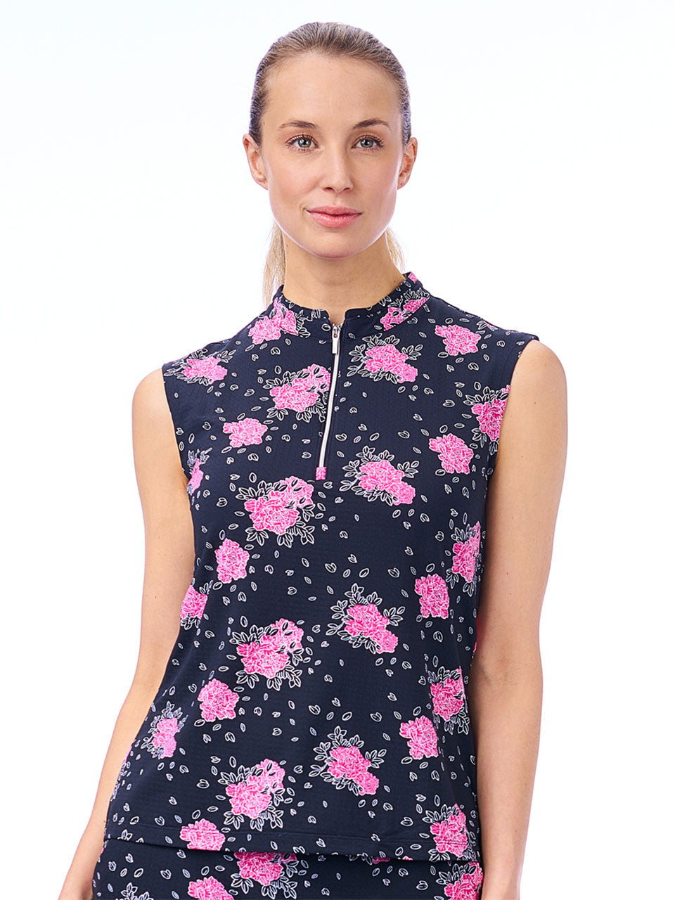 Nivo Womens Leonor Mock - Navy