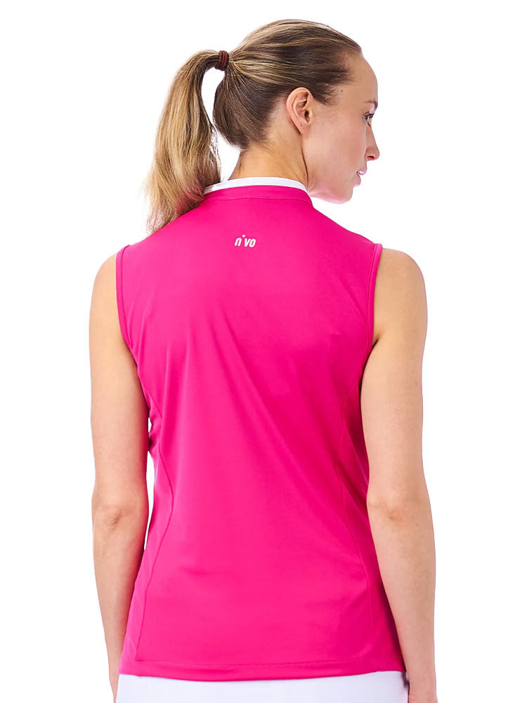 Nivo Womens Leora Mock - Magenta