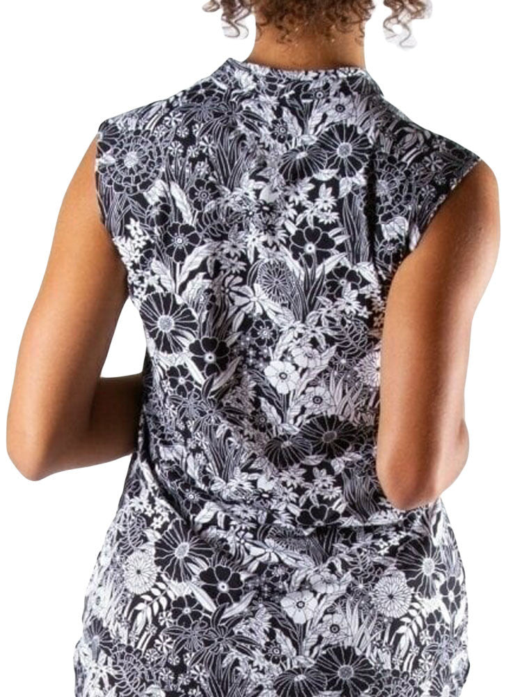 Nivo Womens Leticia Sleeveless Mock - Black