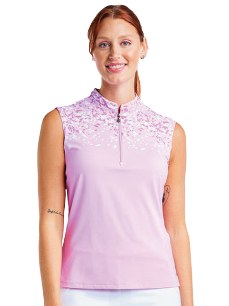 Nivo Women's Linnea Sleeveless Mock - Bubble Gum