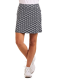 Nivo Womens Liora Livcool 17" Skort - Navy/White