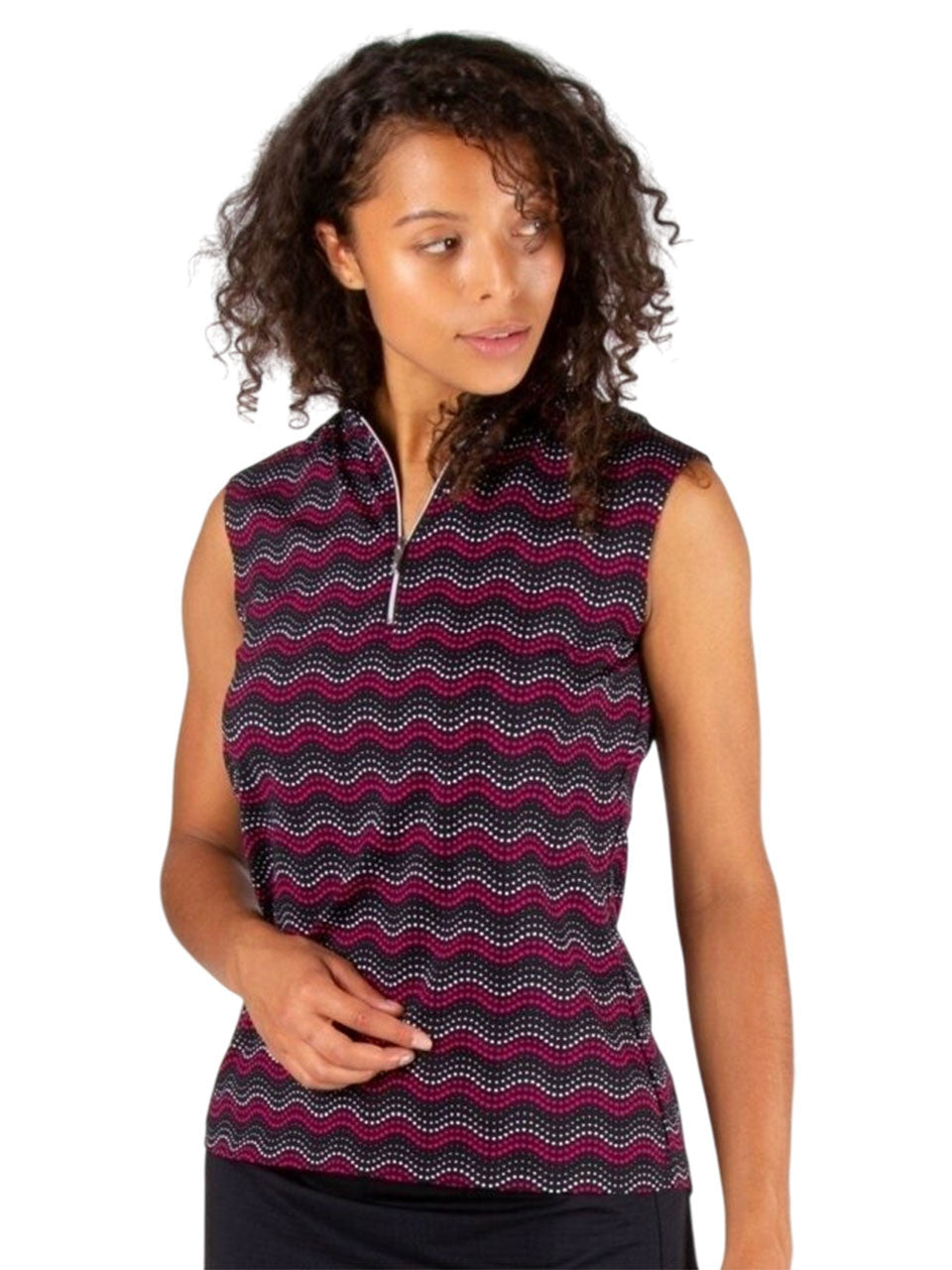 Nivo Womens Londyn Mock - Black