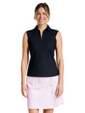 Nivo Womens Nikki II Sleeveless Polo - Black