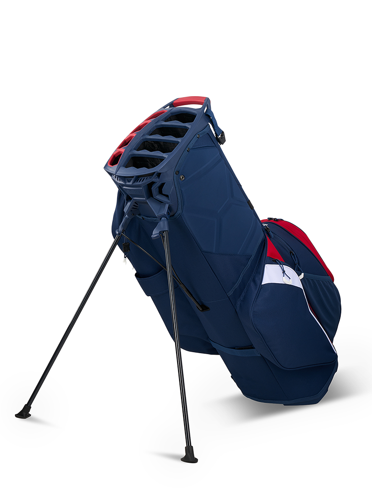 OGIO Woode Hybrid Stand Bag - Red/White/Blue