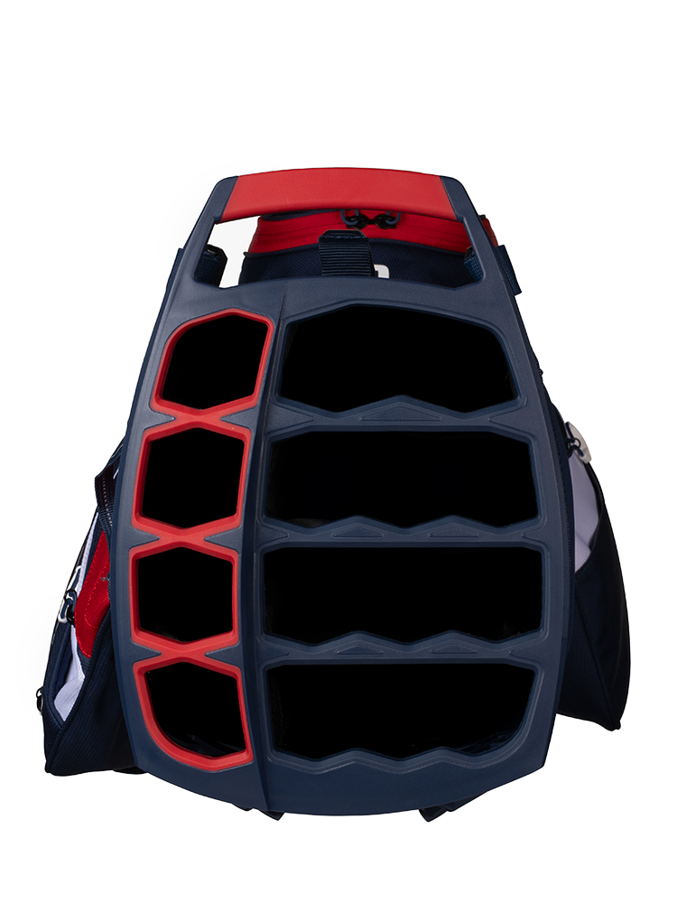 OGIO Woode Hybrid Stand Bag - Red/White/Blue