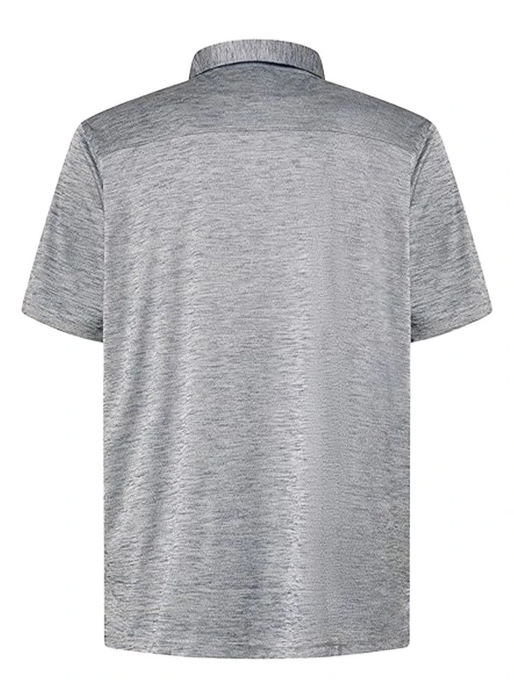 Oakley Aero Hydrolix Polo - Abyss/Cement Heather