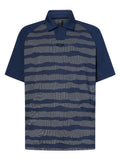 Oakley C1 Wave Length Stripe Polo - Abyss