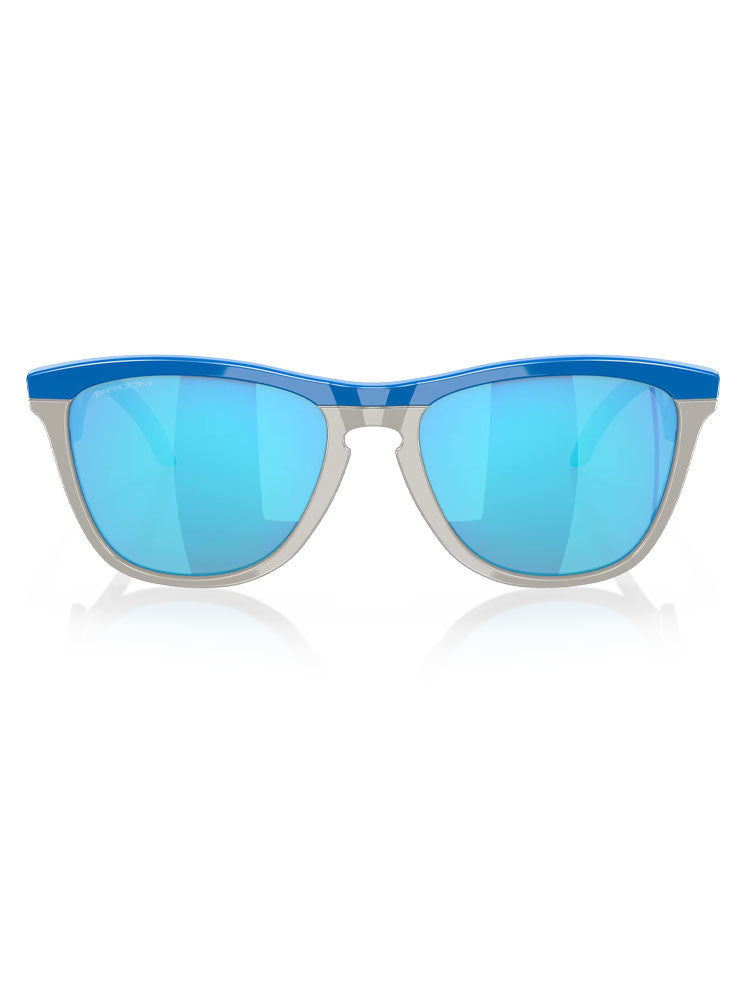 Oakley Frogskins Hybrid Sunglasses - Primary Blue/Cool Grey w/ Prizm Sapphire