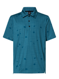 Oakley Grid Camo Polo - Grid Print Balsam