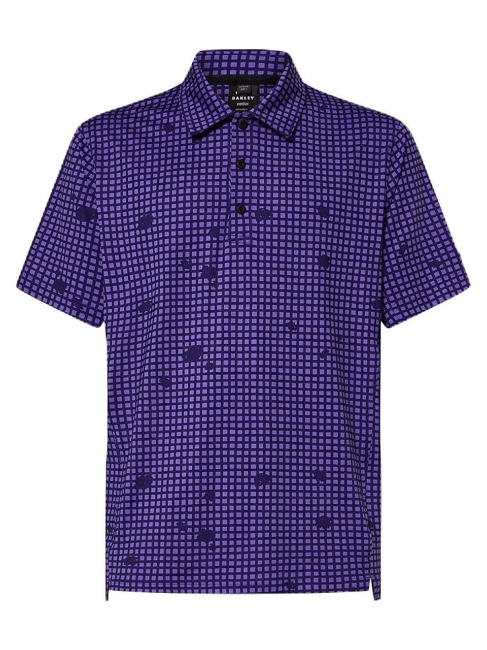 Oakley Grid Camo Polo - Grid Print Violet