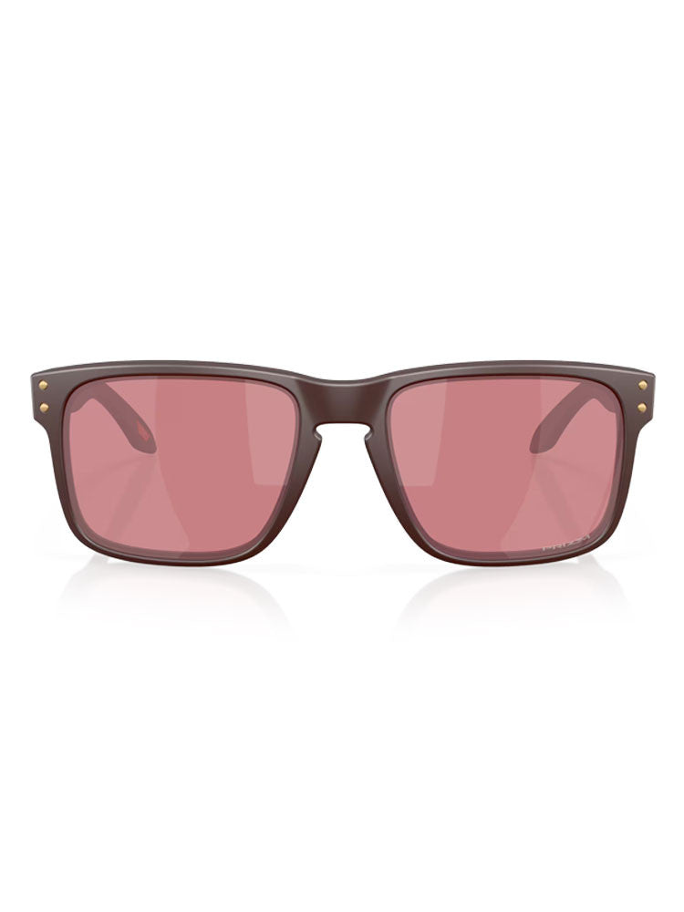 Oakley Holbrook Sunglasses - Matte Grenache w/ Prizm Dark Golf