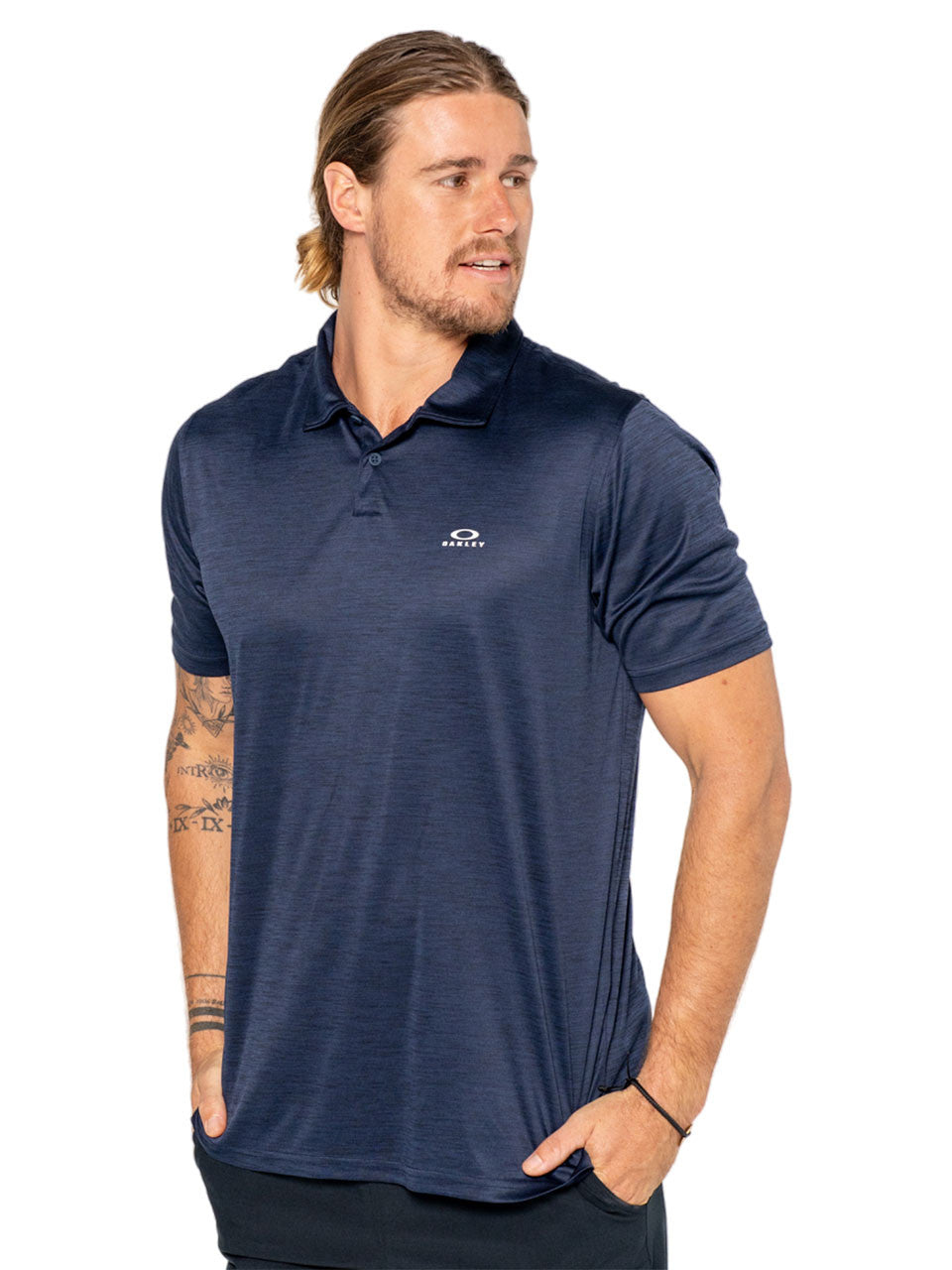 Oakley Hydrolix Galaxy Polo - Universal Blue