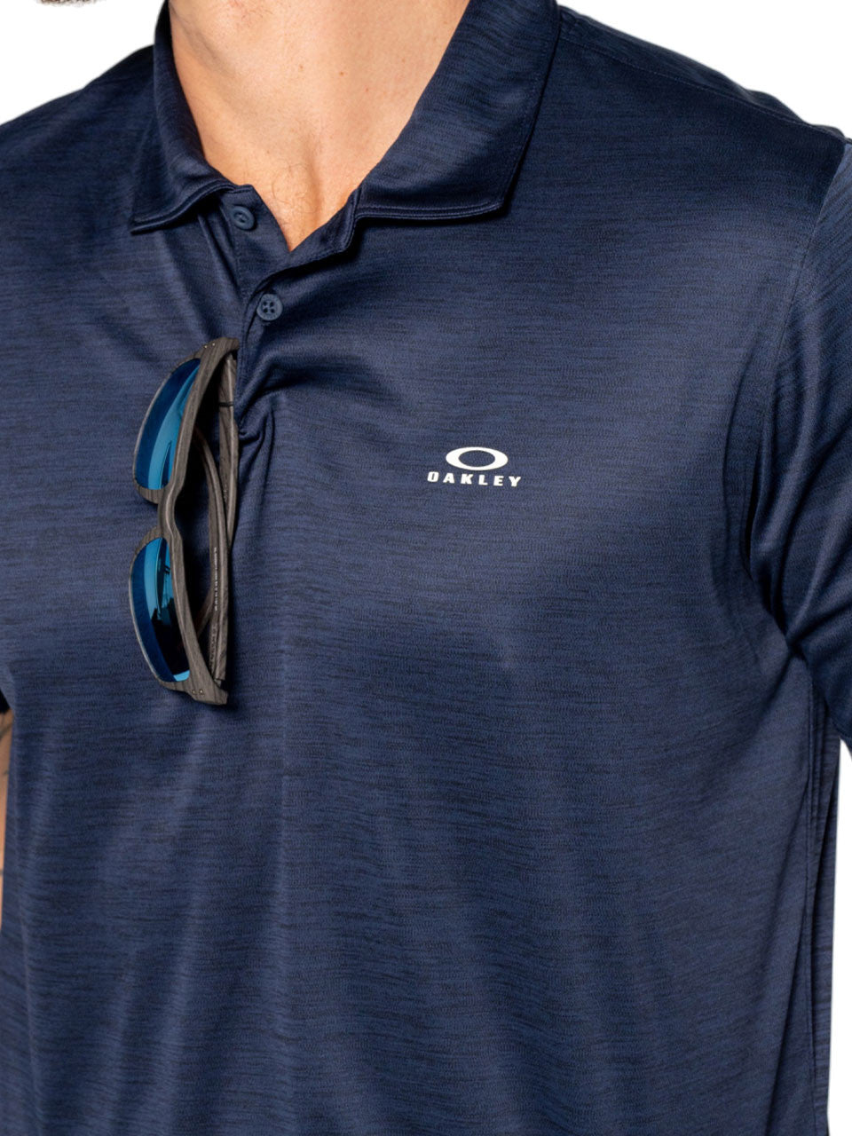 Oakley Hydrolix Galaxy Polo - Universal Blue