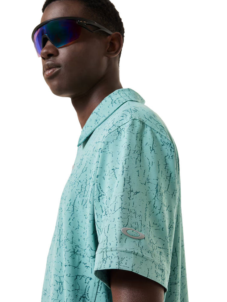 Oakley Resist Jacquard Polo - Pacific