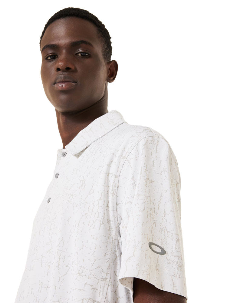 Oakley Resist Jacquard Polo - White