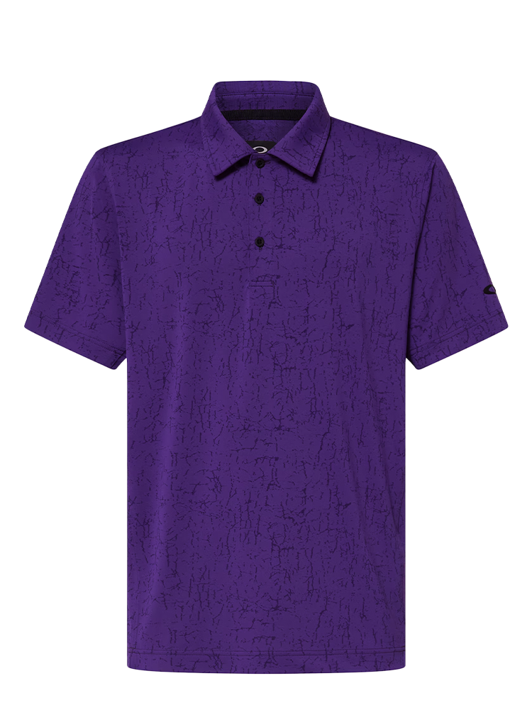 Oakley Resist Jacquard Polo - Fluorite Purple