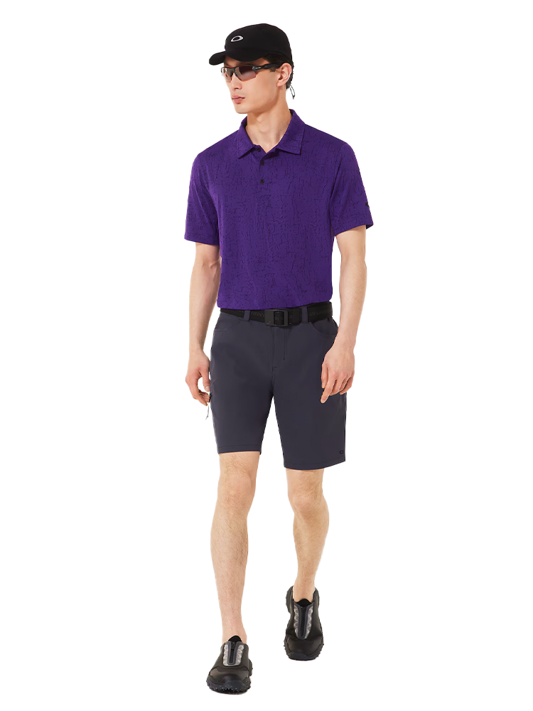 Oakley Resist Jacquard Polo - Fluorite Purple