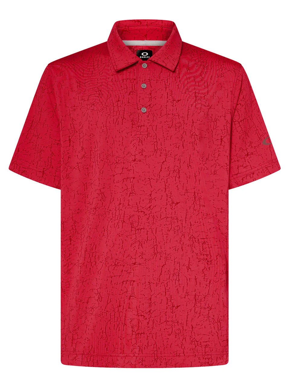 Oakley Resist Jacquard Polo - Hibiscus Red