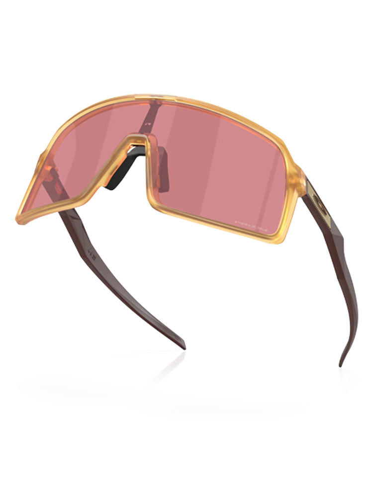 Oakley Sutro Sunglasses - Matte Transparent Light Curry w/ Prizm Dark Golf