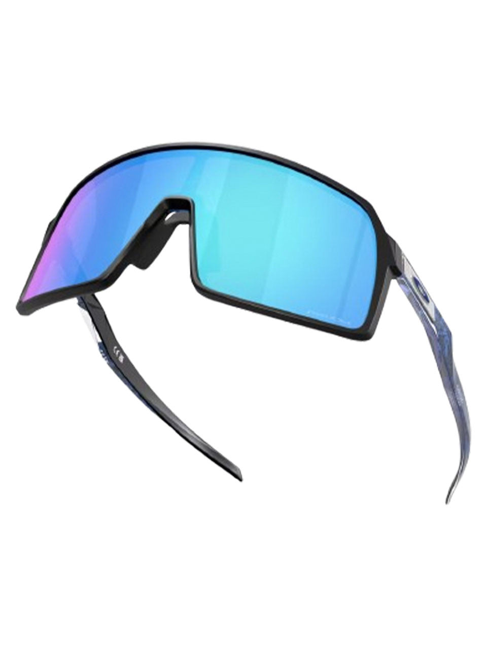 Oakley Sutro Sunglasses - Matte Black w/ Prizm Sapphire