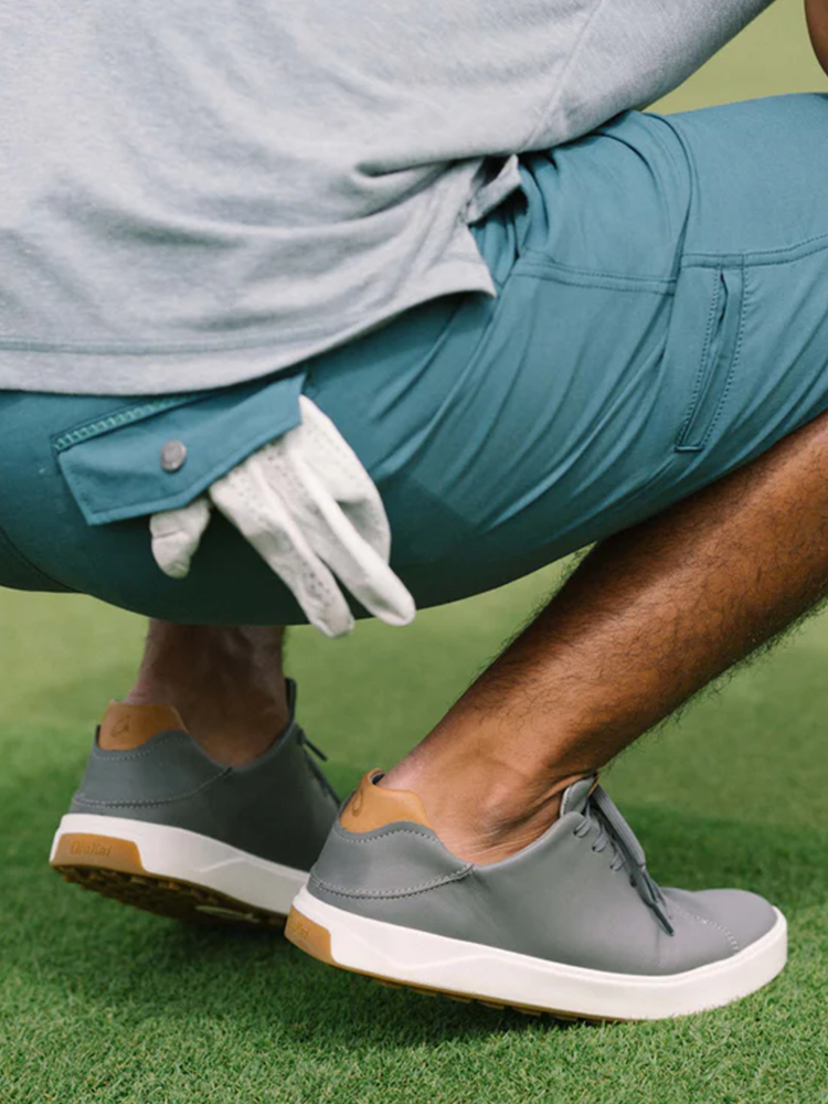 OluKai Wai‘alae Golf Shoes - Stone/Stone