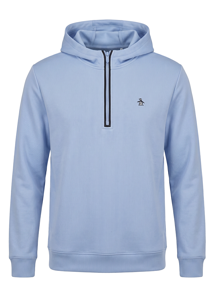 Original Penguin 1/4-Zip Earl Hoodie - Baby Blue Jay