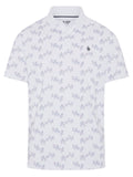 Original Penguin Aerial Cocktail Novelty Polo - Bright White
