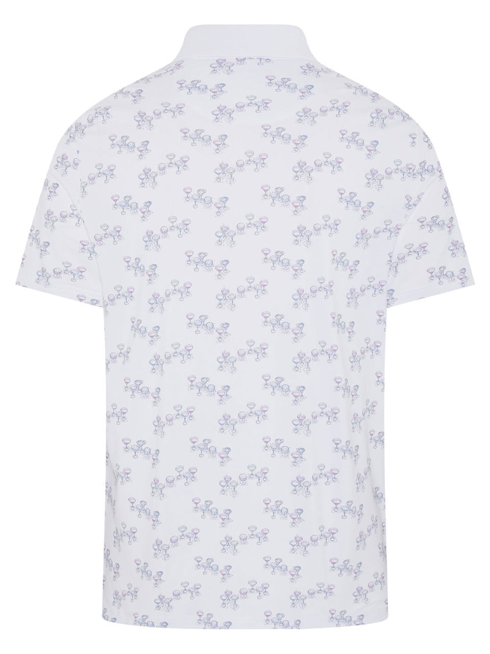 Original Penguin Aerial Cocktail Novelty Polo - Bright White