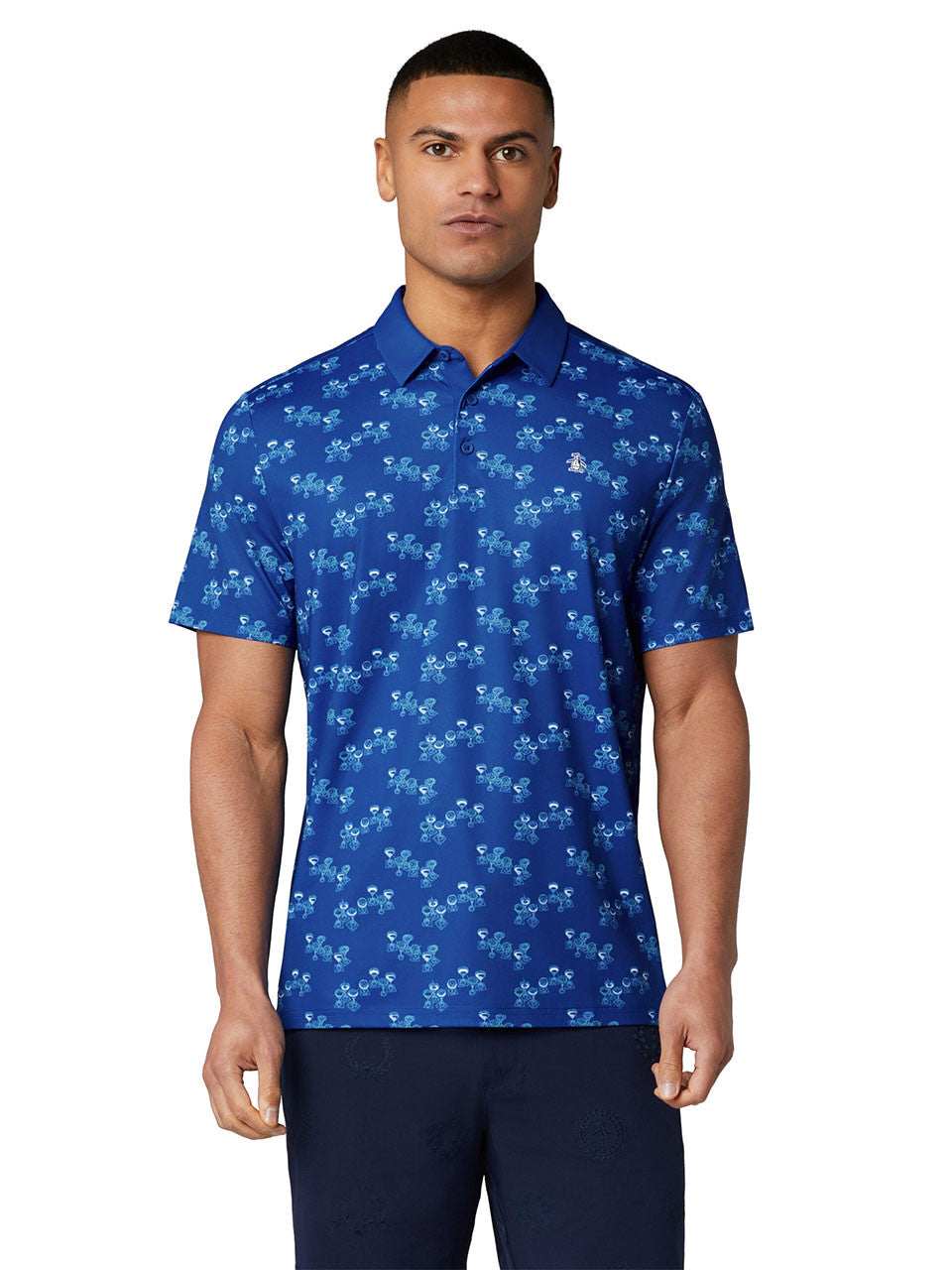Original Penguin Aerial Cocktail Novelty Polo - Surf The Web