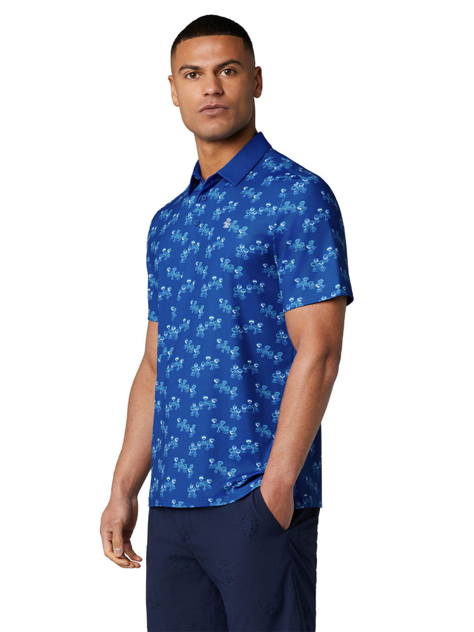 Original Penguin Aerial Cocktail Novelty Polo - Surf The Web