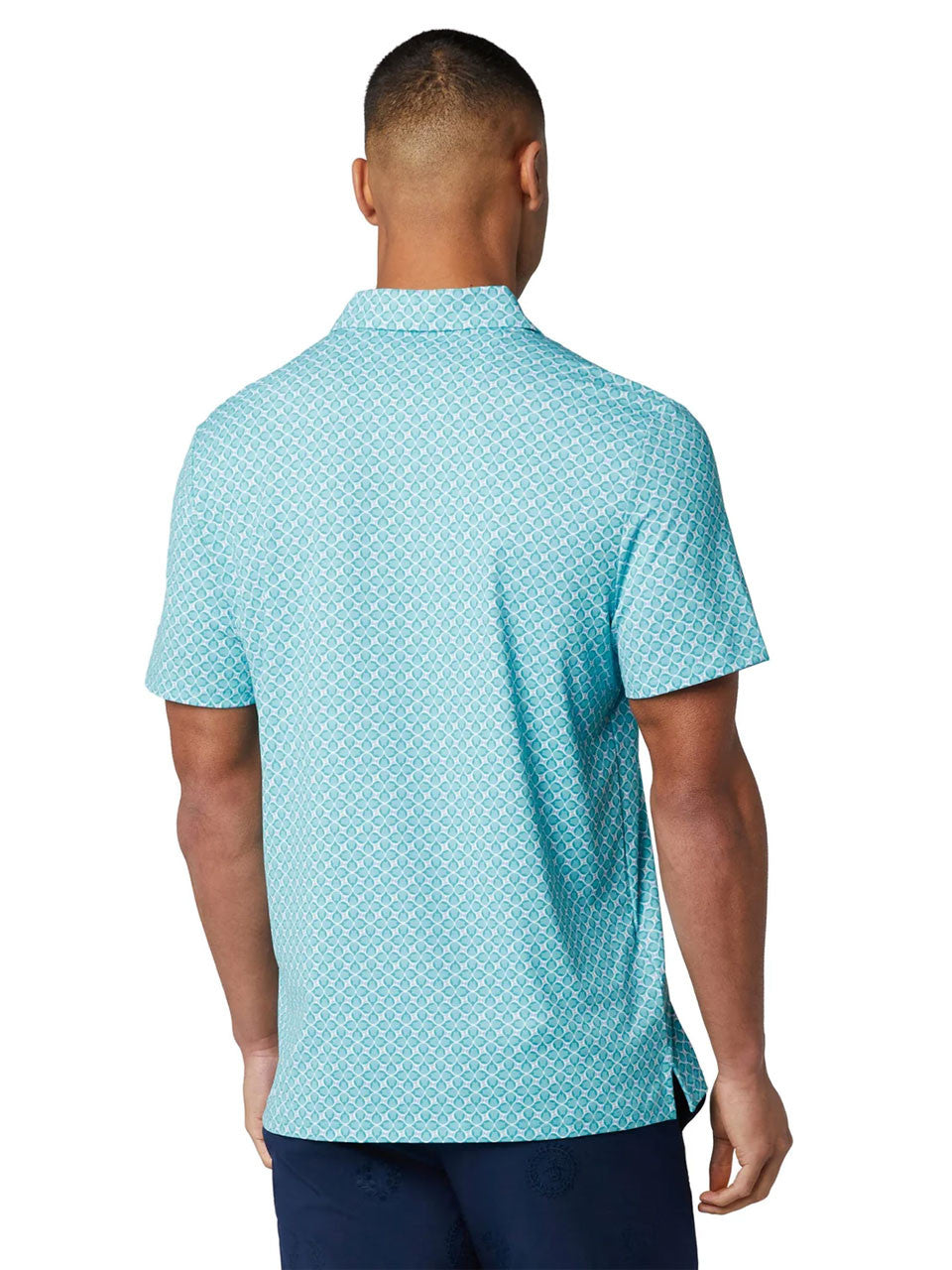 Original Penguin Birdseye View Pete Novelty Polo - Blue Radiance