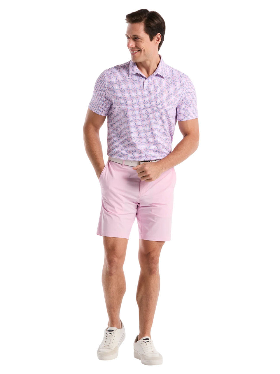 Original Penguin Colour Theory Gingham Polo - Pirouette