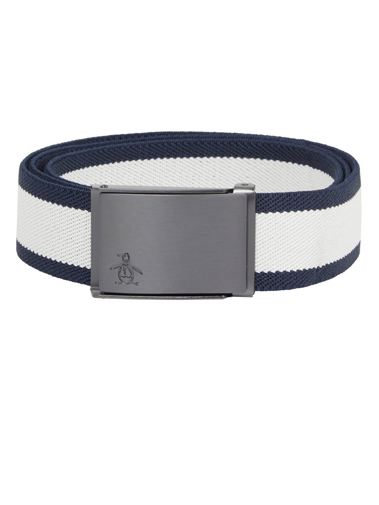 Original Penguin Earl Stretch Belt - Bright White