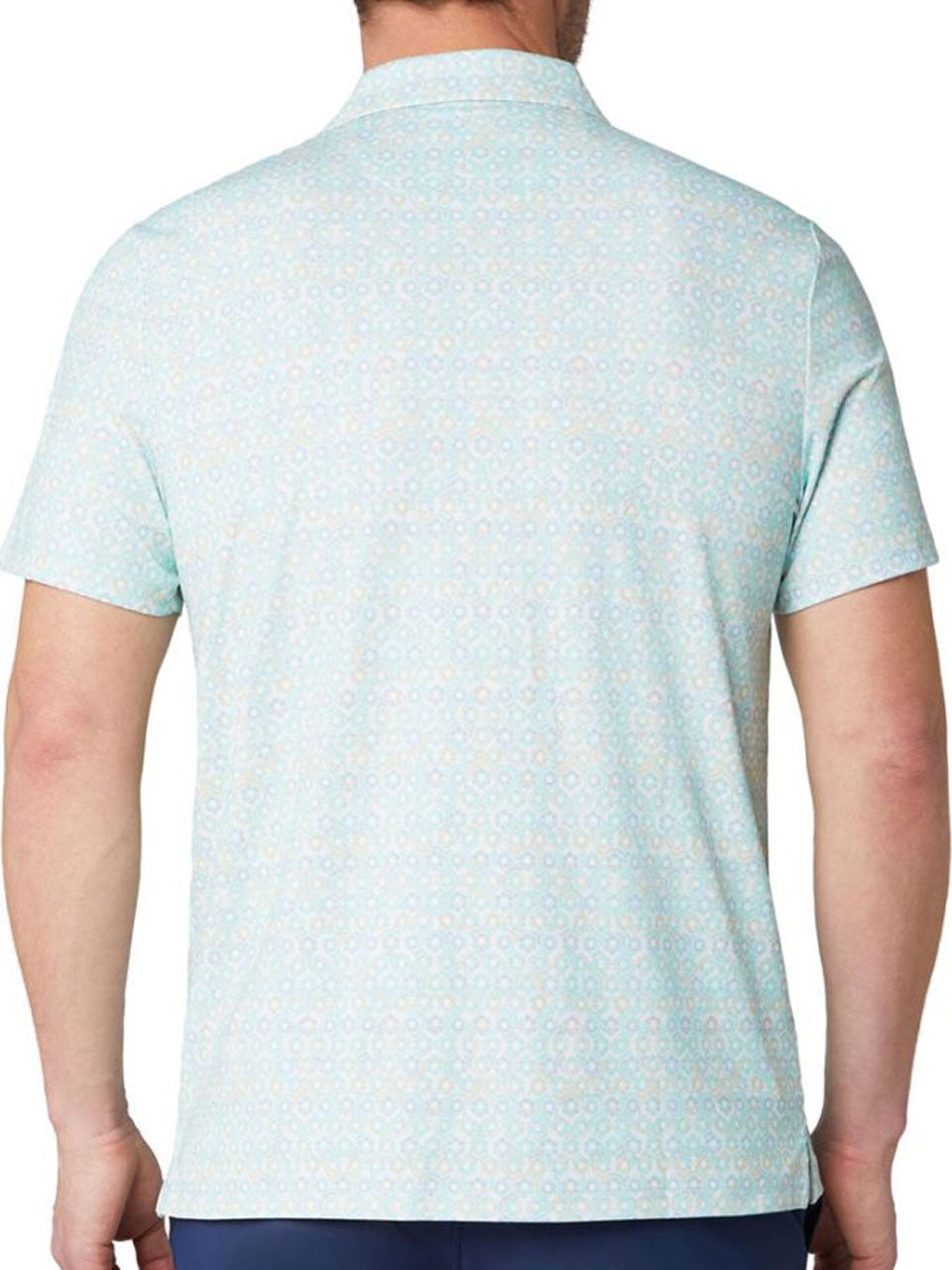 Original Penguin Heritage Framed Floral Polo - Lichen