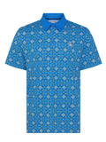 Original Penguin Pete's Cocktail Windowpane Polo - French Blue