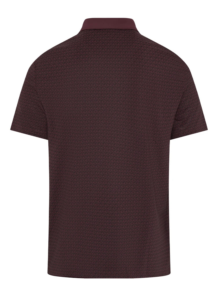 Original Penguin Pete's Tee Time Polo - Mavu Wine