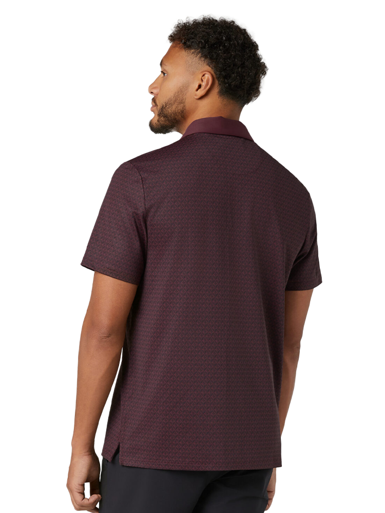 Original Penguin Pete's Tee Time Polo - Mavu Wine