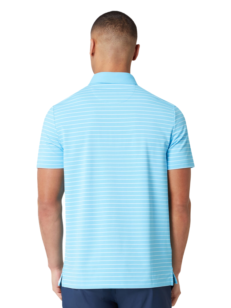 Original Penguin The Heritage Stripe Polo - Blue Grotto