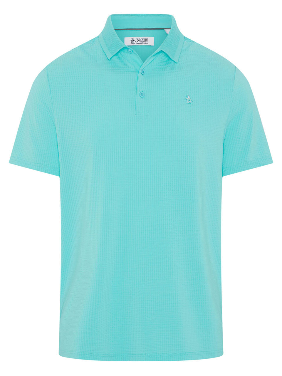 Original Penguin The Seersucker Drivers Polo - Blue Radiance