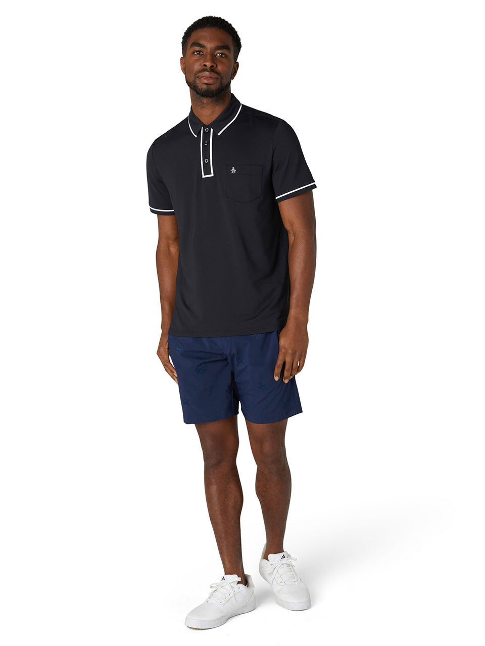 Original Penguin The Technical Earl Polo - Caviar