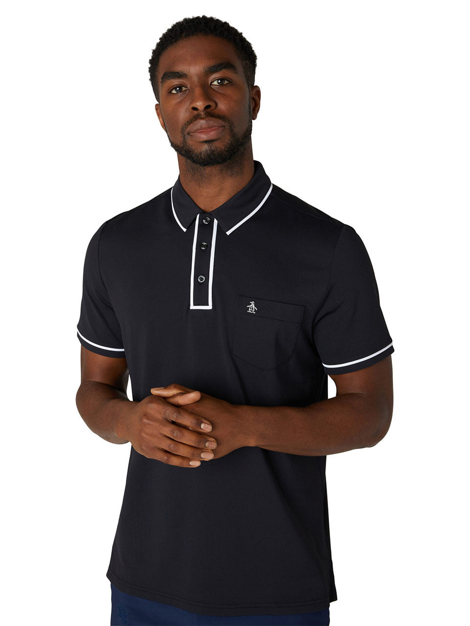 Original Penguin The Technical Earl Polo - Caviar